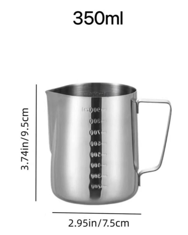 pitcher 350ml إبريق بتشر لتسخين الحليب